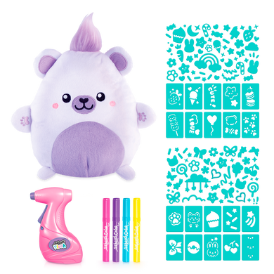 Набір для творчості Ведмежа AirBrush Plush Kawaii Style 4 Ever Canal Toys AIR067 з аерографом