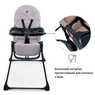 Стільчик для годування Kinderkraft Binci Grey KHBINC00GRY0000