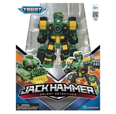 Jack Hammer Робот-трансформер Tobot Джекхамер GD S2 Детективы галактики Young Toys 301117