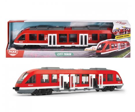 Іграшковий поїзд (45 см) Міська електричка City Train Dickie Toys 3748002