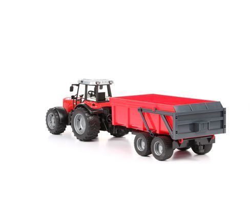 Трактор з причепом (1:16) Massey Ferguson 7480 Bruder 02045