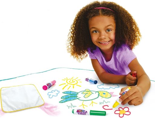 Багаторазовий килимок для малювання із фломастерами Crayola mini kids 81-8132 (60 х 90 см.)