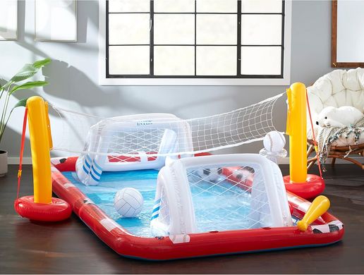 Дитячий надувний ігровий центр Action Sports Play Center Intex 57147