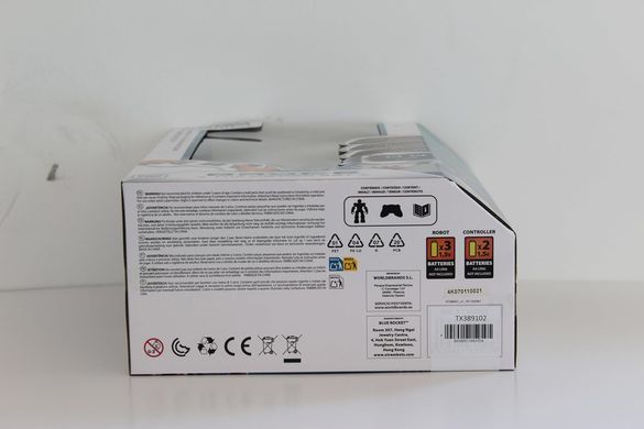 Уценка Брюс программируемый робот на радиоуправлении Bruce Xtrem Bots BlueRocket XT3803503