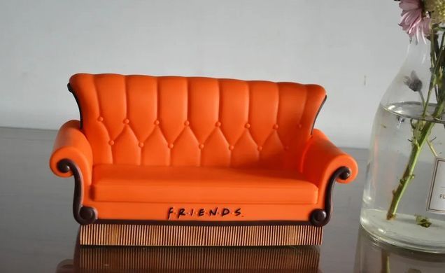 Скарбничка Помаранчевий диван із серіалу Друзі Friends Couch PVC Bank Monogram 47241