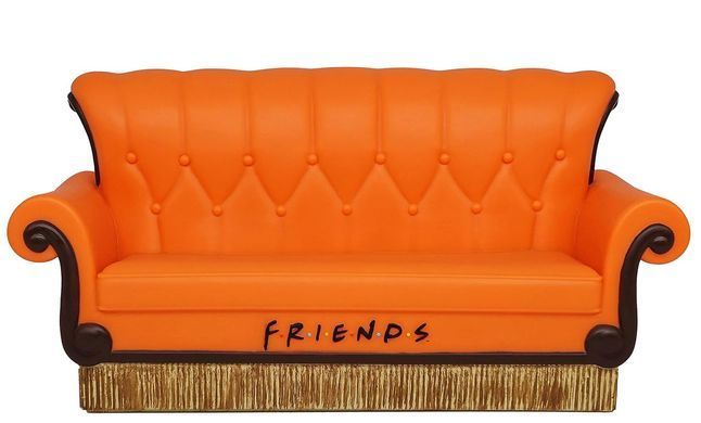 Скарбничка Помаранчевий диван із серіалу Друзі Friends Couch PVC Bank Monogram 47241