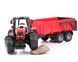 Трактор з причепом (1:16) Massey Ferguson 7480 Bruder 02045