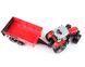 Трактор з причепом (1:16) Massey Ferguson 7480 Bruder 02045