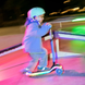 Складний самокат 2 в 1 Kinderkraft Raket Up Blue KRRAUP00BLU0000 RGB LED дека і колеса