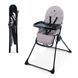 Стільчик для годування Kinderkraft Binci Grey KHBINC00GRY0000