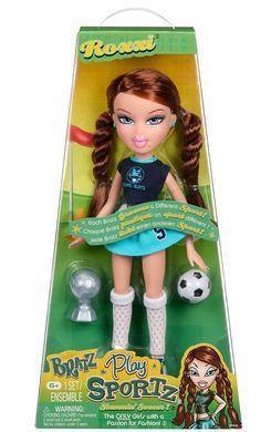 Лялька футболістка Роксі Bratz Play Sportz Roxxi Soccer Doll MGA 569558
