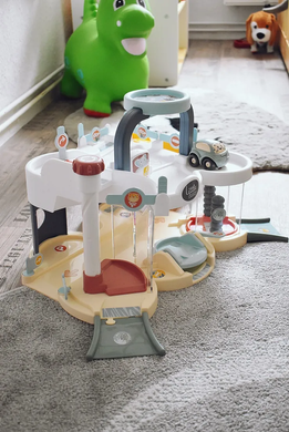 Игровой набор Мой первый гараж с машинкой First Garage Little Smoby 7600140202