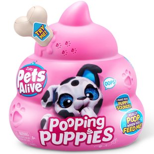 Интерактивный игровой набор Pooping Puppies Щенки-озорники Zuru Pets & Robo Alive 9542