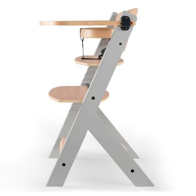 Стульчик для кормления Kinderkraft Enock Gray Wood ENOCGRY