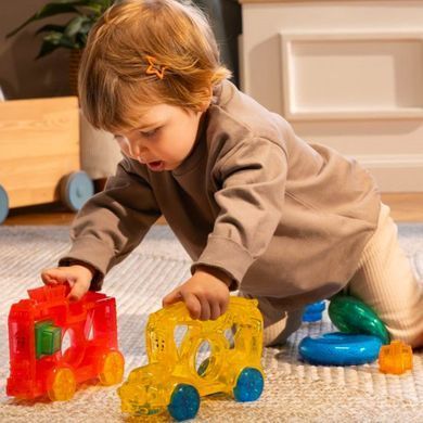 Сенсорный конструктор Jelly Blox серии Lil' Jellies Автобус 937839