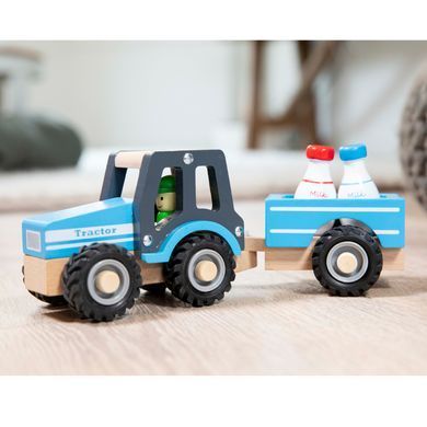 Іграшка "Трактор із причепом" New Classic Toys