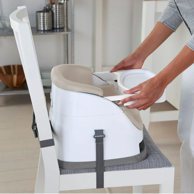 Детское сиденье-бустер Baby Base 2 в 1 Cashmere Ingenuity 10678