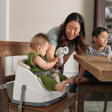 Детское сиденье-бустер Baby Base 2 в 1 Cashmere Ingenuity 10678