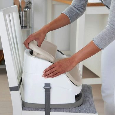Детское сиденье-бустер Baby Base 2 в 1 Cashmere Ingenuity 10678