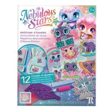 Набір для створення стикерів з алмазною мозаїкою Dazzling Stickers Nebulous Stars 11023