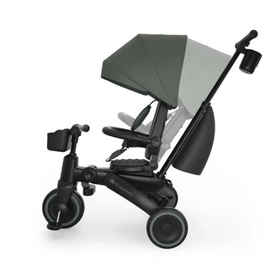 Складной трехколесный велосипед Kinderkraft Jazz 3 Green KRJAZZ03GRE0000 с поворотным сиденьем
