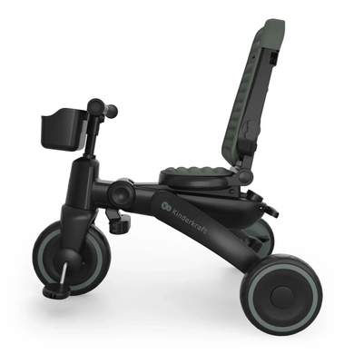 Складной трехколесный велосипед Kinderkraft Jazz 3 Green KRJAZZ03GRE0000 с поворотным сиденьем
