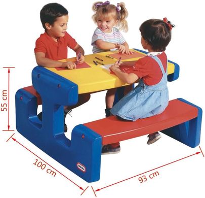 Великий дитячий стіл для пікніка Large Picnic Table Little Tikes 4668