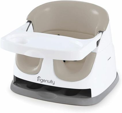 Детское сиденье-бустер Baby Base 2 в 1 Cashmere Ingenuity 10678