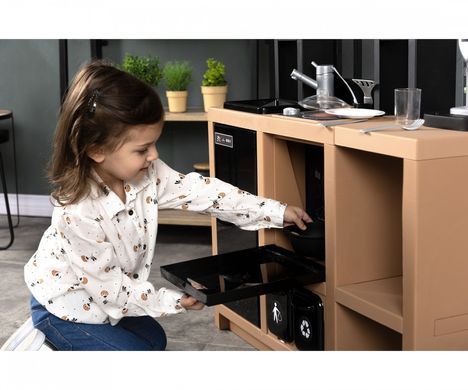 Дитяча інтерактивна кухня з кавомашиною Loft kitchen Smoby 312600 з аксесуарами та звуковим ефектом