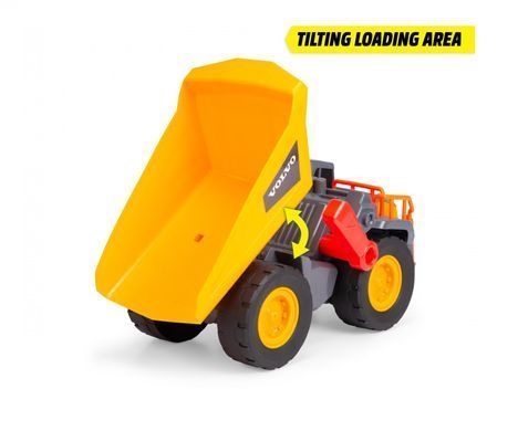 Самоскид Volvo (30 см) Будівельна сила Dickie Toys 3725013 світло, звук