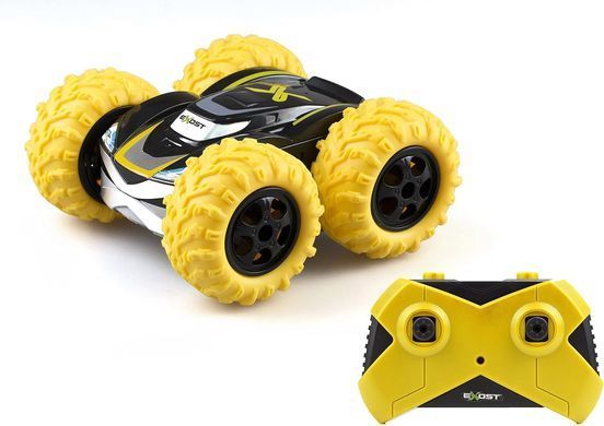 Трюкова машинка Exost 360 Cross II на радіокеруванні (1:18, 2,4 GHz) Silverlit 20257-3 жовта