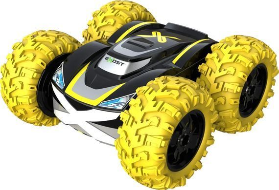 Трюкова машинка Exost 360 Cross II на радіокеруванні (1:18, 2,4 GHz) Silverlit 20257-3 жовта