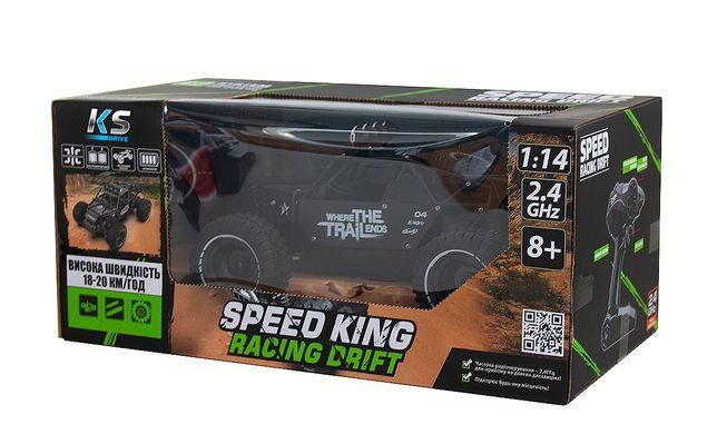 Уценка Внедорожник на радиоуправлении Speed ​​King Racing Drift (1:14, 2.4GHz, 6V) Off-road Crawler Sulong Toys SL-309RHMBl