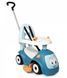 Машинка-каталка з батьківською ручкою Blue Ride Maestro Carrier 3в1 Smoby 720304 блакитна