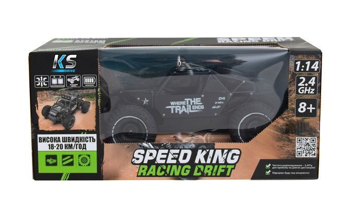 Уценка Внедорожник на радиоуправлении Speed ​​King Racing Drift (1:14, 2.4GHz, 6V) Off-road Crawler Sulong Toys SL-309RHMBl