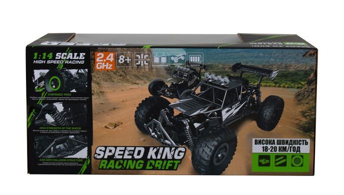Уценка Внедорожник на радиоуправлении Speed ​​King Racing Drift (1:14, 2.4GHz, 6V) Off-road Crawler Sulong Toys SL-309RHMBl