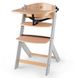 Стульчик для кормления Kinderkraft Enock Gray Wood ENOCGRY