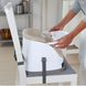 Детское сиденье-бустер Baby Base 2 в 1 Cashmere Ingenuity 10678