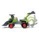 Дитячій трактор-каталка з причепом й двома ковшами BabyClaas Falk 312N від 1 року