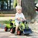 Дитячій трактор-каталка з причепом й двома ковшами BabyClaas Falk 312N від 1 року