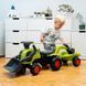 Дитячій трактор-каталка з причепом й двома ковшами BabyClaas Falk 312N від 1 року
