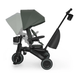 Складной трехколесный велосипед Kinderkraft Jazz 3 Green KRJAZZ03GRE0000 с поворотным сиденьем