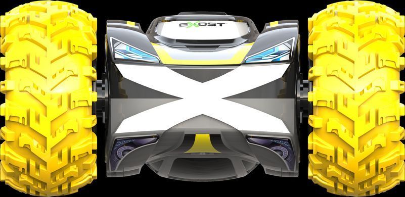Трюкова машинка Exost 360 Cross II на радіокеруванні (1:18, 2,4 GHz) Silverlit 20257-3 жовта