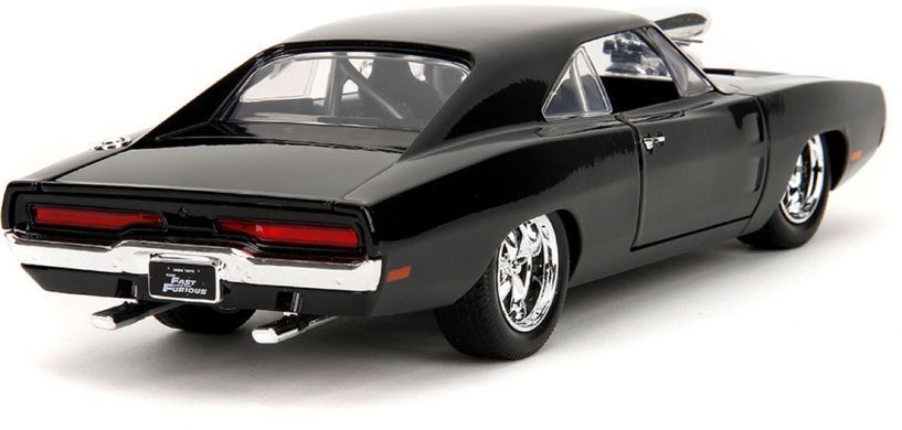 Металлическая машина (1:24) Fast & Furious 1970 Dodge Charger R/T с фигуркой Доминика Торетто Jada Toys 9335907314R00