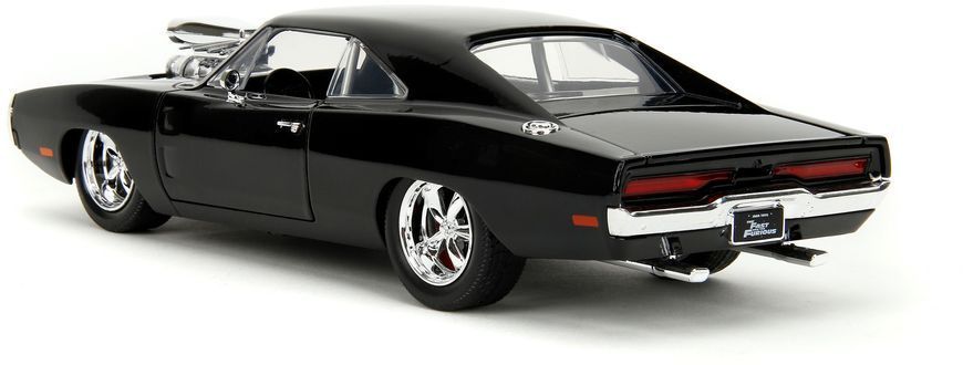 Металлическая машина (1:24) Fast & Furious 1970 Dodge Charger R/T с фигуркой Доминика Торетто Jada Toys 9335907314R00