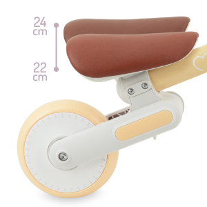 Трехколесный складной беговел-каталка MoMi DEX beige ROBI00072 бежевый