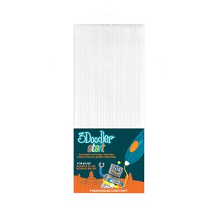 Набір стержнів для 3D-ручки - білий 3Doodler Start 3DS-ECO01-WHITE-24