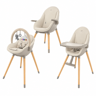 Стульчик для кормления 3в1 Kinderkraft Fini Up Beige KHFINIUPBEG0000