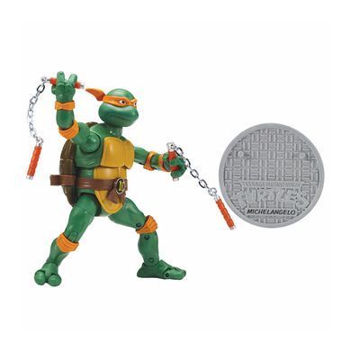 Уцінка Набір ігрових фігурок Мікеланджело проти Бібопа TMNT Playmates Toys 81277