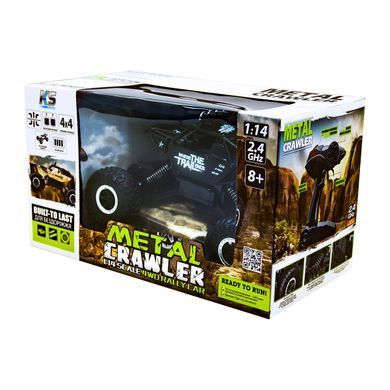 Уцінка позашляховик на радіокеруванні Off-Road Metal Crawler 4WD Where The Trail Ends (1:14, 7.2V) Sulong Toys SL-121RHMBl